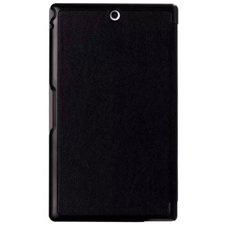 Karst Texture Leather Case with Holder & Sleep Function for Sony Xperia Tablet Z3 Compact