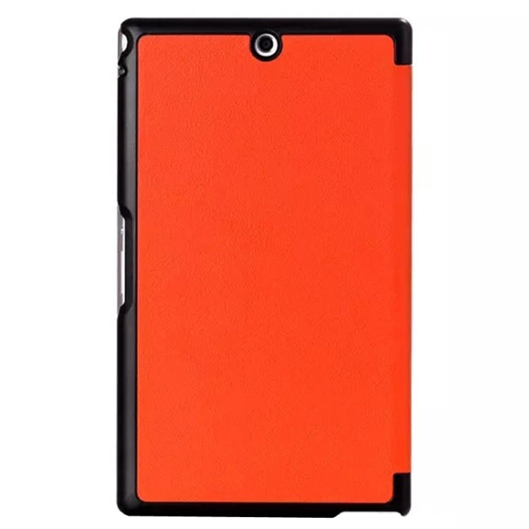 Karst Texture Leather Case with Holder & Sleep Function for Sony Xperia Tablet Z3 Compact