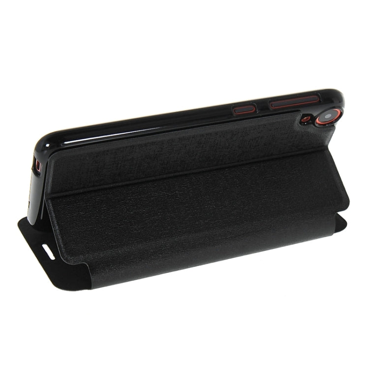 Horizontal Flip Leather Case with Call Display ID & Holder for HTC Desire 820 / 820s
