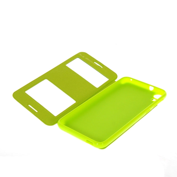 Horizontal Flip Leather Case with Call Display ID & Holder for HTC Desire 820 / 820s