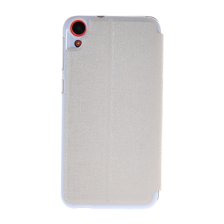 Horizontal Flip Leather Case with Call Display ID & Holder for HTC Desire 820 / 820s