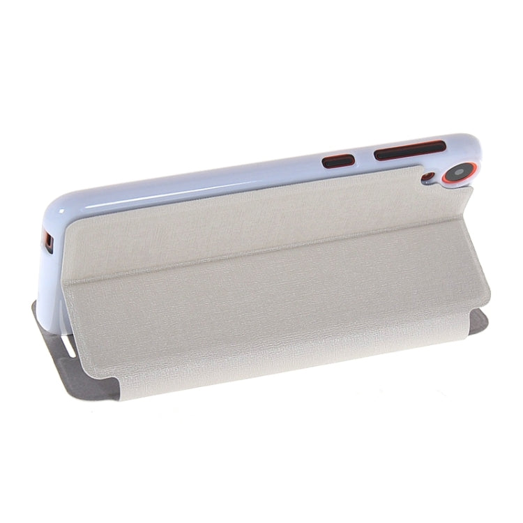 Horizontal Flip Leather Case with Call Display ID & Holder for HTC Desire 820 / 820s