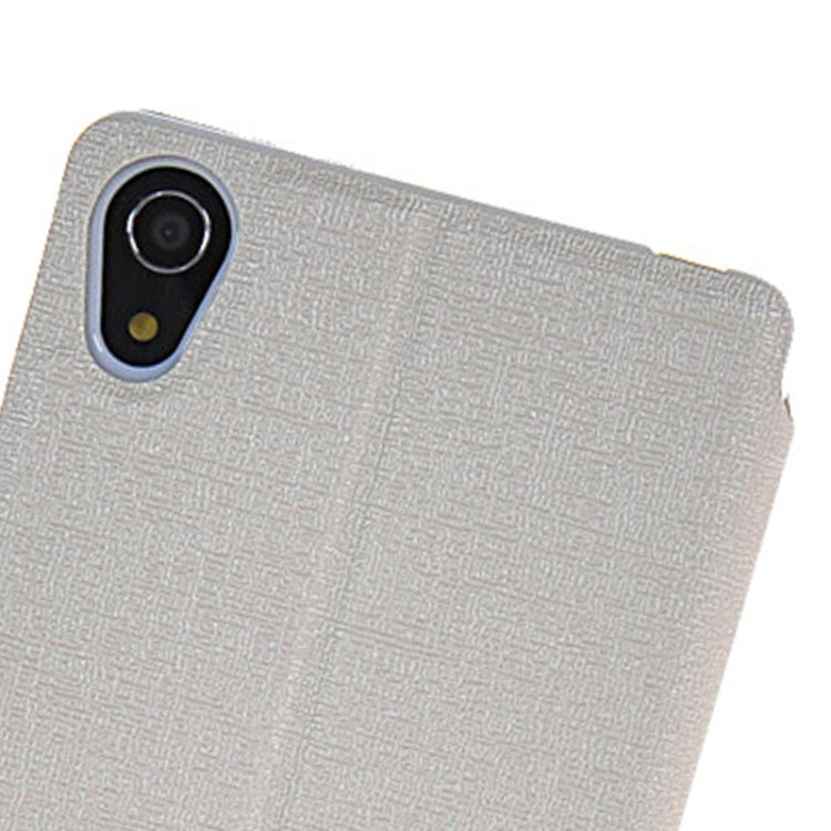 Oracle Texture Flip Leather Case with Holder & Caller ID Window for Sony Xperia Z2