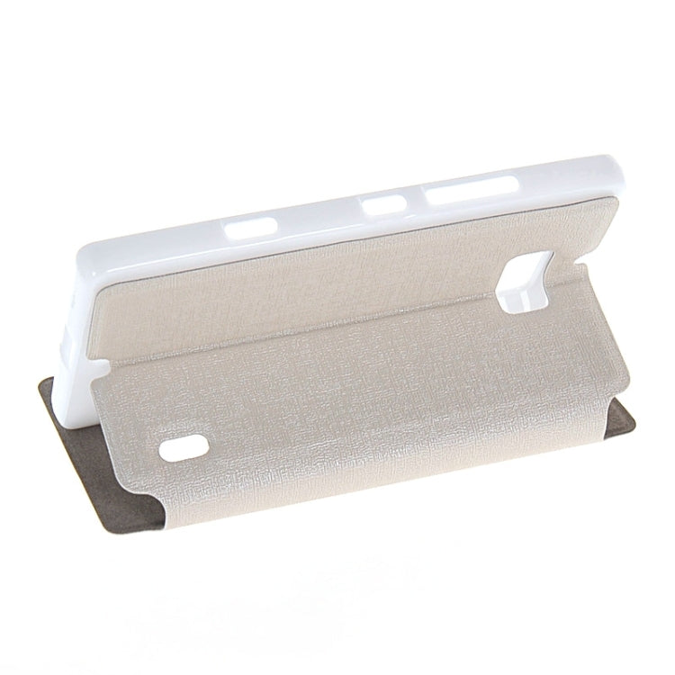 Horizontal Flip Leather Case with Call Display ID & Holder for Nokia Lumia 930