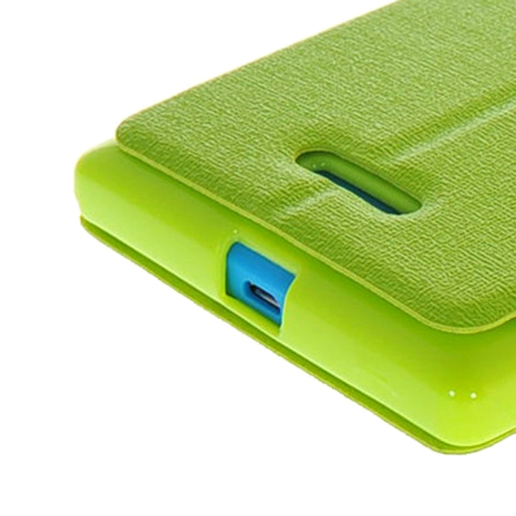 Horizontal Flip Leather Case with Call Display ID & Holder for Nokia XL