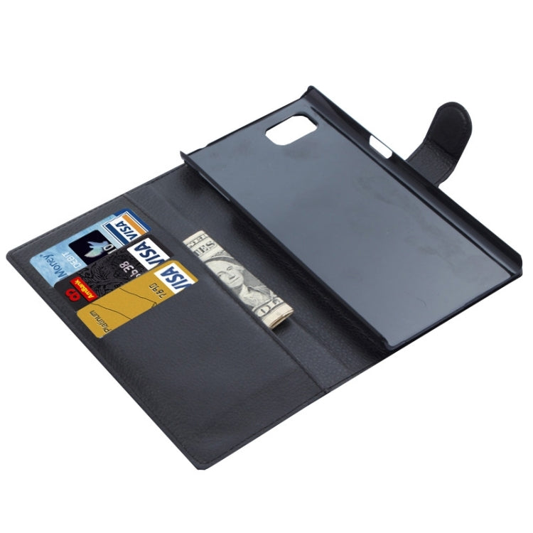 Litchi Texture Flip Leather Case with Holder & Card Slots & Wallet for Lenovo VIBE Z2 Pro / K920