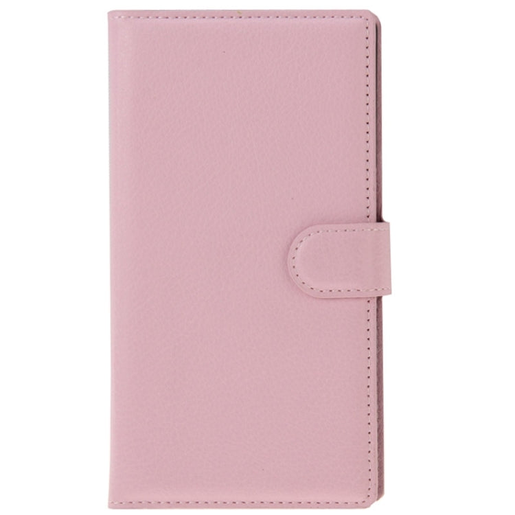 Litchi Texture Flip Leather Case with Holder & Card Slots & Wallet for Lenovo VIBE Z2 Pro / K920