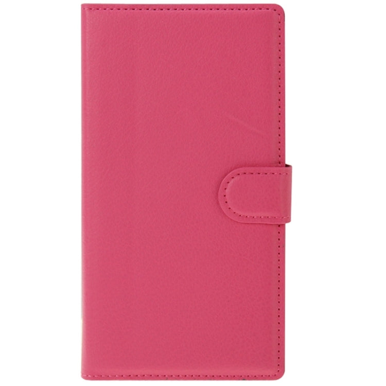 Litchi Texture Flip Leather Case with Holder & Card Slots & Wallet for Lenovo VIBE Z2 Pro / K920