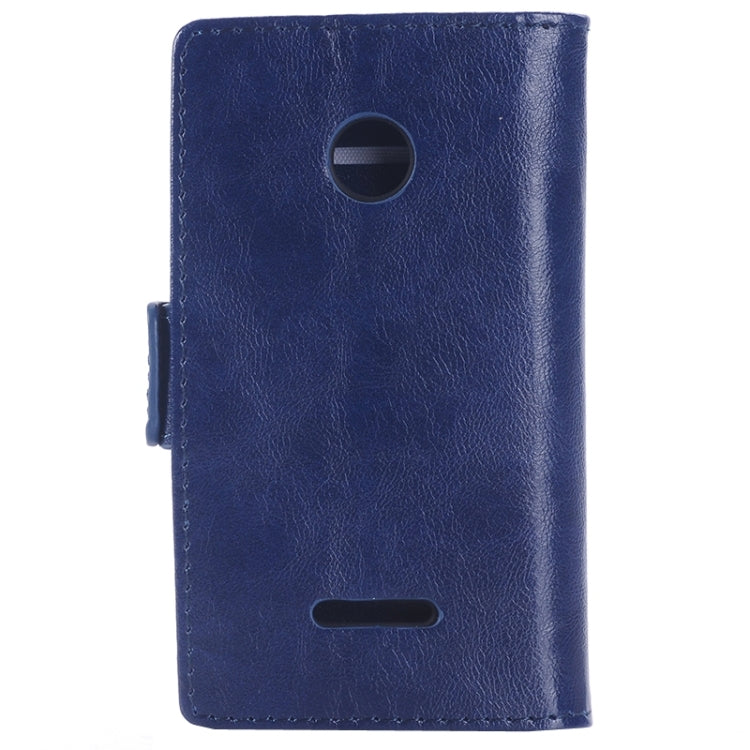 Retro Oil PU Leather Case with Card Slots & Wallet & Holder for Microsoft Lumia 532
