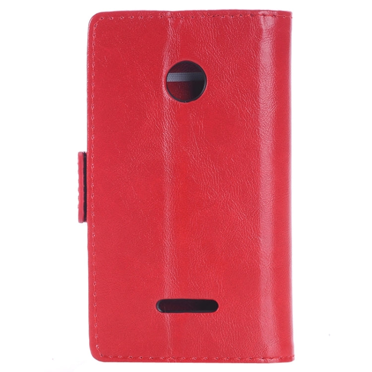 Retro Oil PU Leather Case with Card Slots & Wallet & Holder for Microsoft Lumia 532