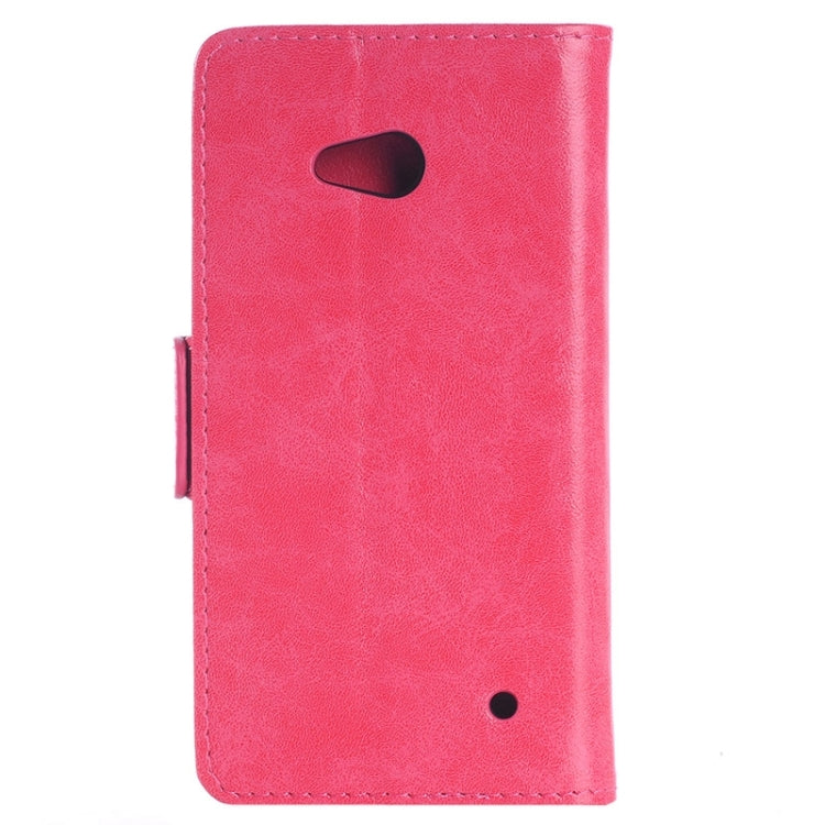 Retro Oil PU Leather Case with Card Slots & Wallet & Holder for Microsoft Lumia 640