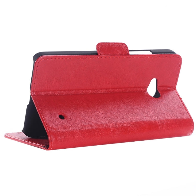 Retro Oil PU Leather Case with Card Slots & Wallet & Holder for Microsoft Lumia 640