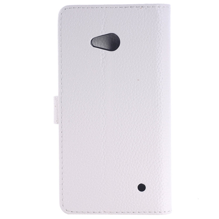 Litchi Texture Flip Leather Case with Holder & Card Slots & Wallet for Microsoft Lumia 640