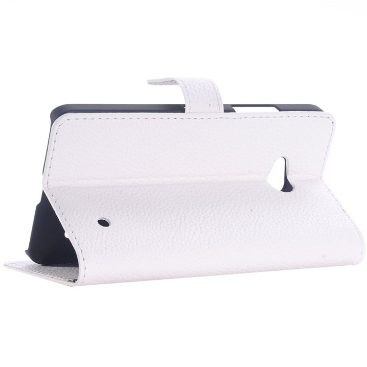 Litchi Texture Flip Leather Case with Holder & Card Slots & Wallet for Microsoft Lumia 640