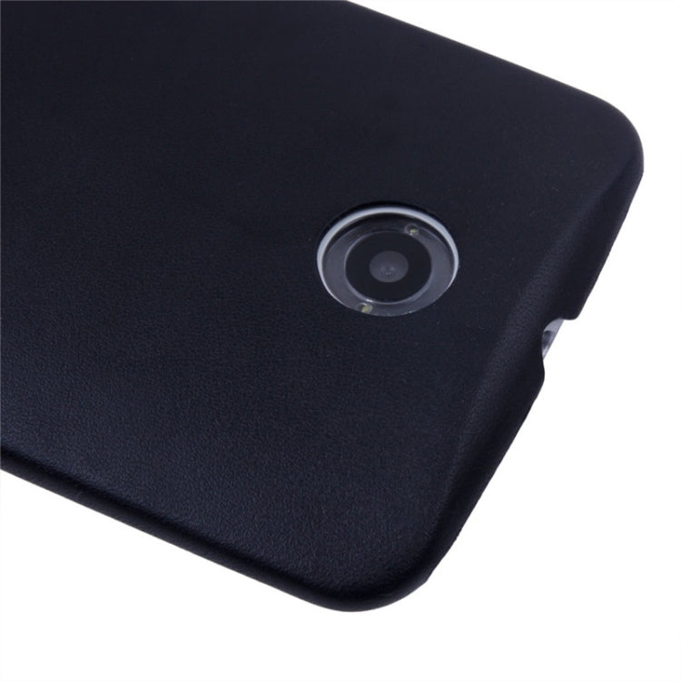 Ultrathin PU Leather Back Cover Protective Case for Google Nexus 6