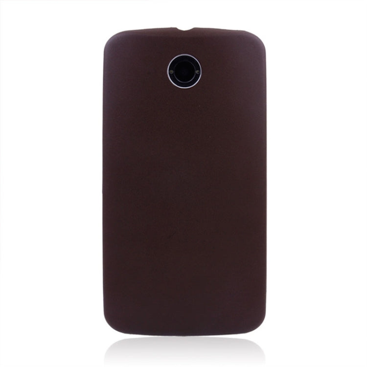 Ultrathin PU Leather Back Cover Protective Case for Google Nexus 6