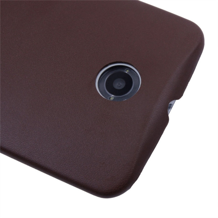Ultrathin PU Leather Back Cover Protective Case for Google Nexus 6