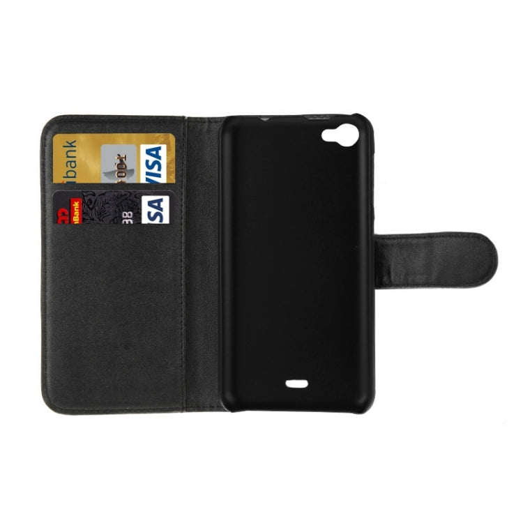 Horizontal Flip Magnetic Buckle PU Leather Case with Holder & Card Slot & Wallet for Wiko Jimmy