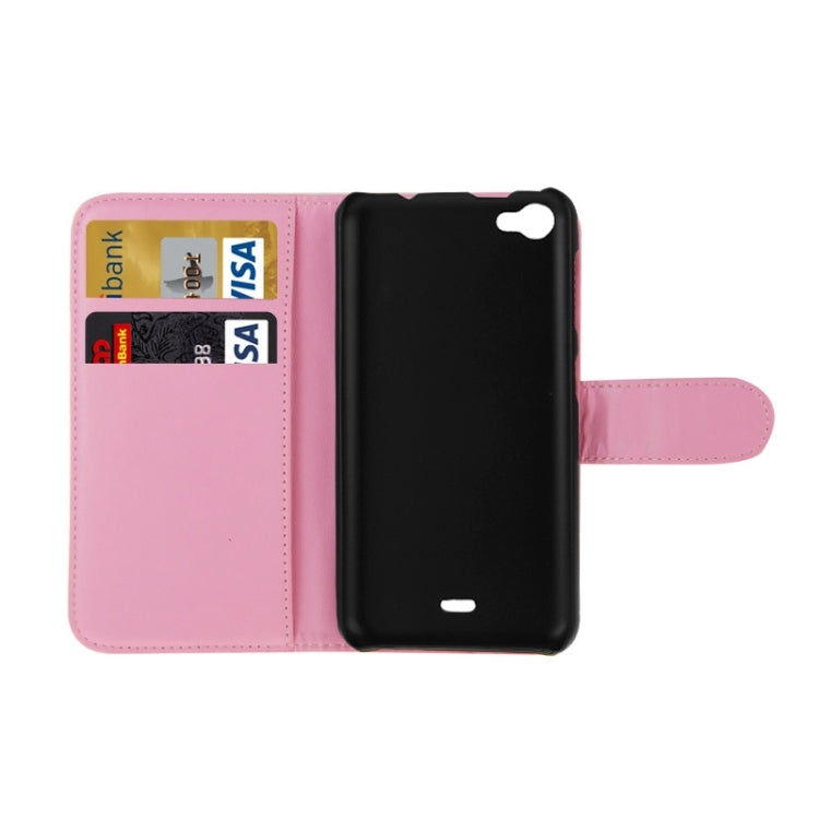 Horizontal Flip Magnetic Buckle PU Leather Case with Holder & Card Slot & Wallet for Wiko Jimmy