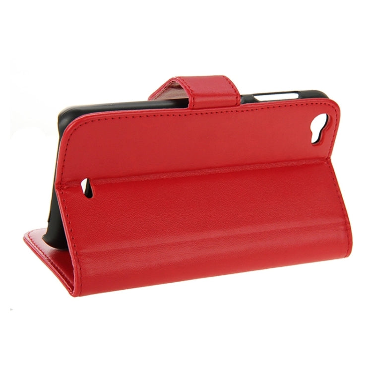 Horizontal Flip Magnetic Buckle PU Leather Case with Holder & Card Slot & Wallet for Wiko Jimmy