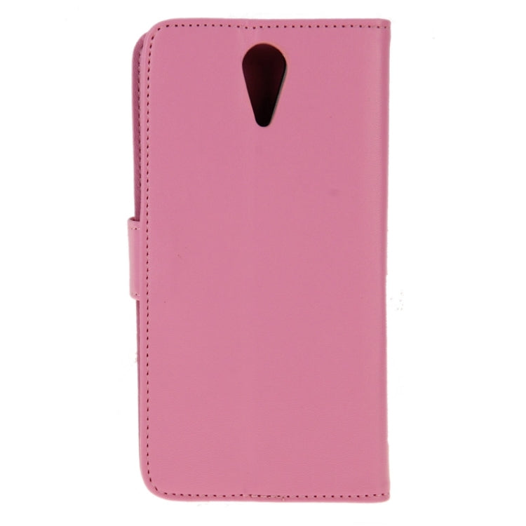 Horizontal Flip Magnetic Buckle PU Leather Case with Holder & Card Slot & Wallet for HTC Desire 620