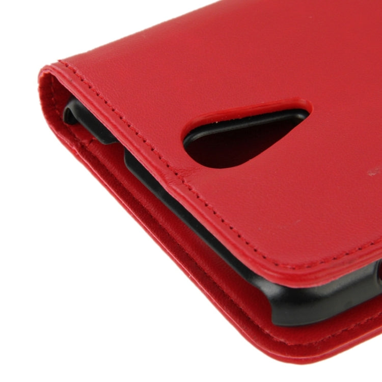 Horizontal Flip Magnetic Buckle PU Leather Case with Holder & Card Slot & Wallet for HTC Desire 620