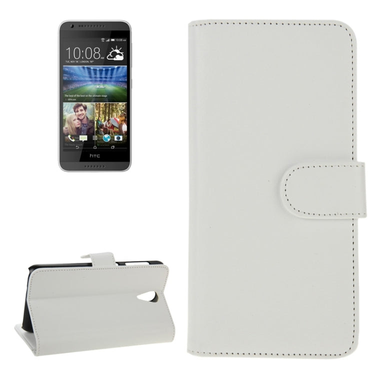 Horizontal Flip Magnetic Buckle PU Leather Case with Holder & Card Slot & Wallet for HTC Desire 620