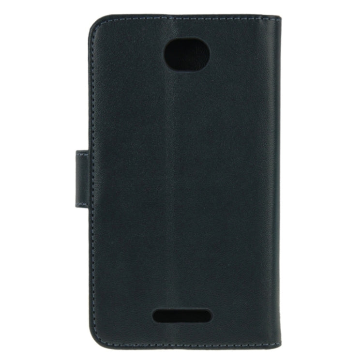 Horizontal Flip Magnetic Buckle PU Leather Case with Holder & Card Slot & Wallet for Sony Xperia E4