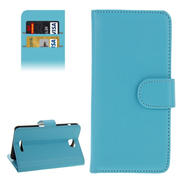Horizontal Flip Magnetic Buckle PU Leather Case with Holder & Card Slot & Wallet for Sony Xperia E4