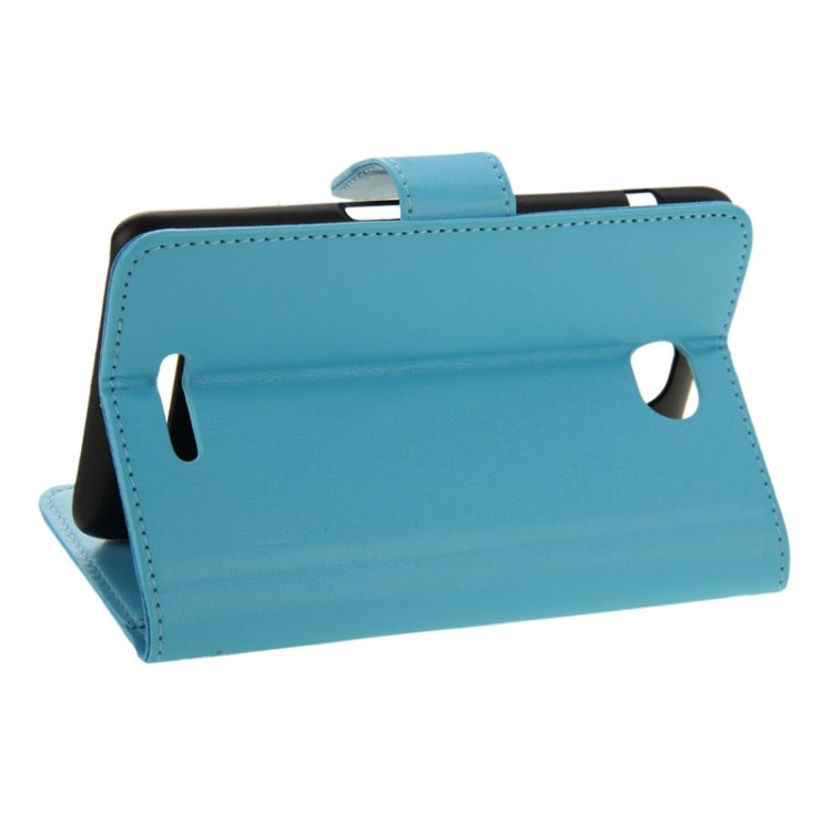 Horizontal Flip Magnetic Buckle PU Leather Case with Holder & Card Slot & Wallet for Sony Xperia E4