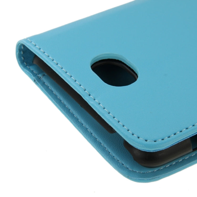 Horizontal Flip Magnetic Buckle PU Leather Case with Holder & Card Slot & Wallet for Sony Xperia E4