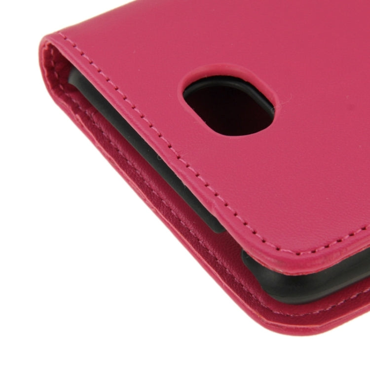 Horizontal Flip Magnetic Buckle PU Leather Case with Holder & Card Slot & Wallet for Sony Xperia E4