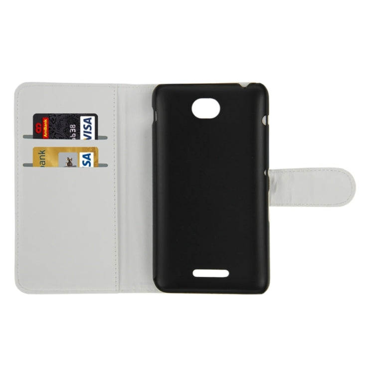 Horizontal Flip Magnetic Buckle PU Leather Case with Holder & Card Slot & Wallet for Sony Xperia E4