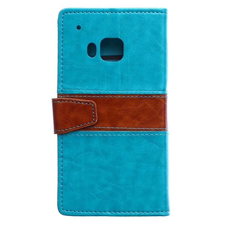 Color Matching Flip Leather Case with Holder & Card Slots & Wallet for HTC One M9