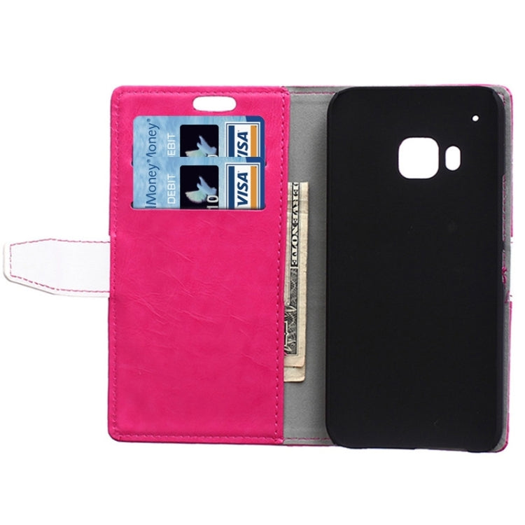 Color Matching Flip Leather Case with Holder & Card Slots & Wallet for HTC One M9