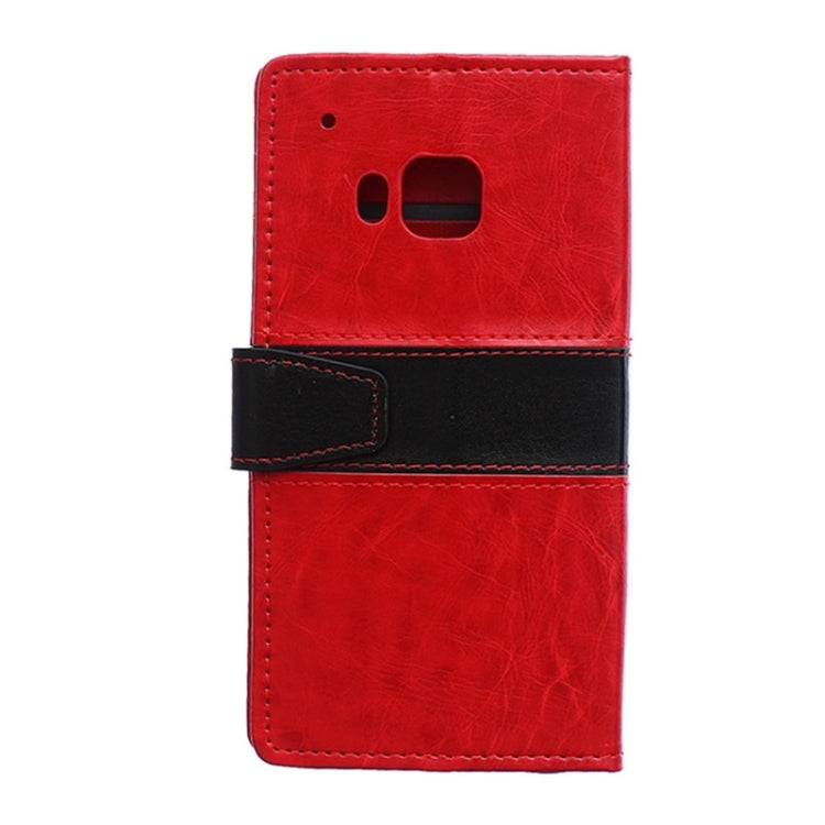 Color Matching Flip Leather Case with Holder & Card Slots & Wallet for HTC One M9