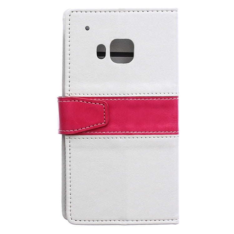 Color Matching Flip Leather Case with Holder & Card Slots & Wallet for HTC One M9