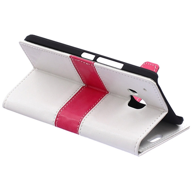 Color Matching Flip Leather Case with Holder & Card Slots & Wallet for HTC One M9