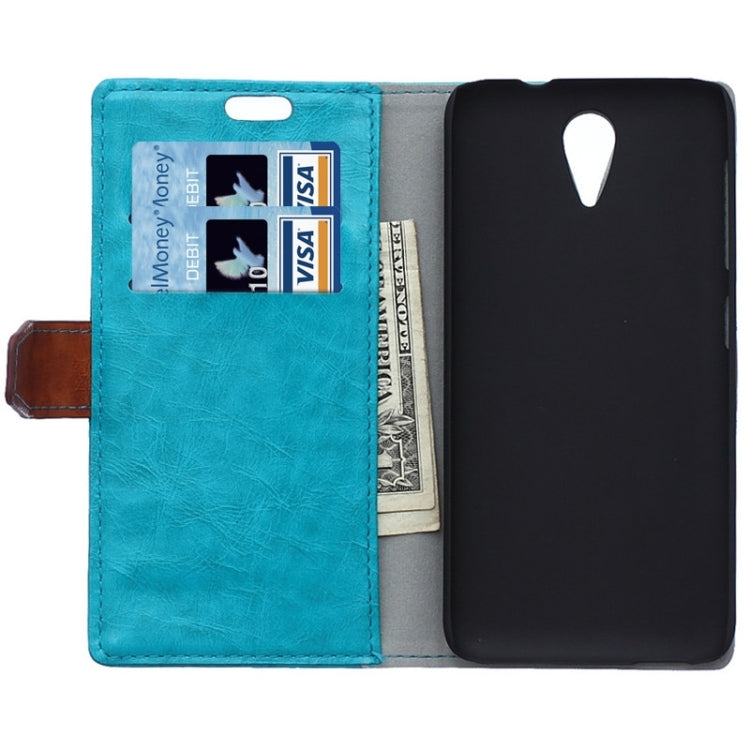 Color Matching Flip Leather Case with Holder & Card Slots & Wallet for HTC Desire 620