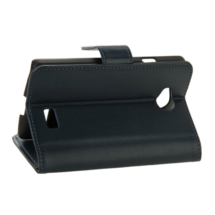 Horizontal Flip Magnetic Buckle PU Leather Case with Holder & Card Slot & Wallet for LG Optimus F60