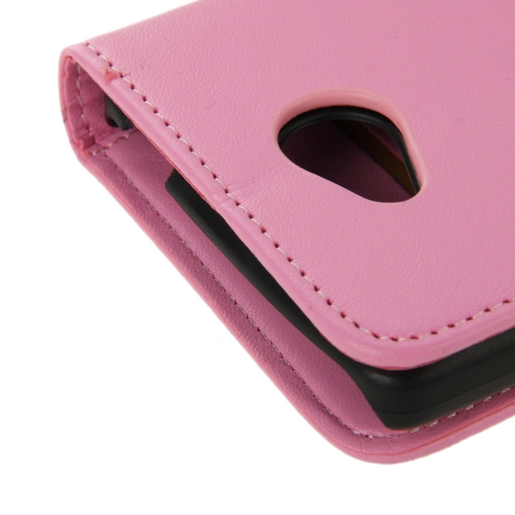 Horizontal Flip Magnetic Buckle PU Leather Case with Holder & Card Slot & Wallet for LG Optimus F60