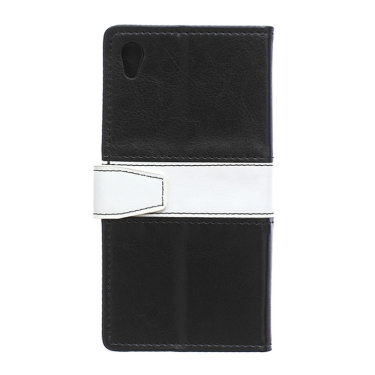 Color Matching Flip Leather Case with Holder & Card Slots & Wallet for Sony Xperia Z4