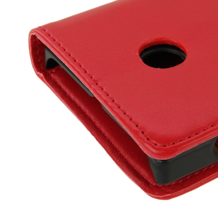 Horizontal Flip Magnetic Buckle PU Leather Case with Holder & Card Slot & Wallet for Microsoft Lumia 435