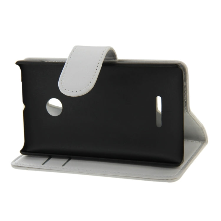 Horizontal Flip Magnetic Buckle PU Leather Case with Holder & Card Slot & Wallet for Microsoft Lumia 435