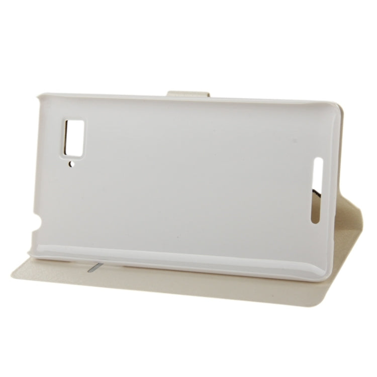 Silk Texture Horizontal Flip Leather Case with Card Slot & Holder for Lenovo Vibe Z / K910