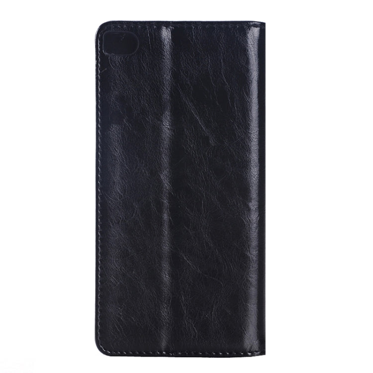 Crazy Horse Texture Genuine Leather Case with Holder & Card Slot for Huawei P8