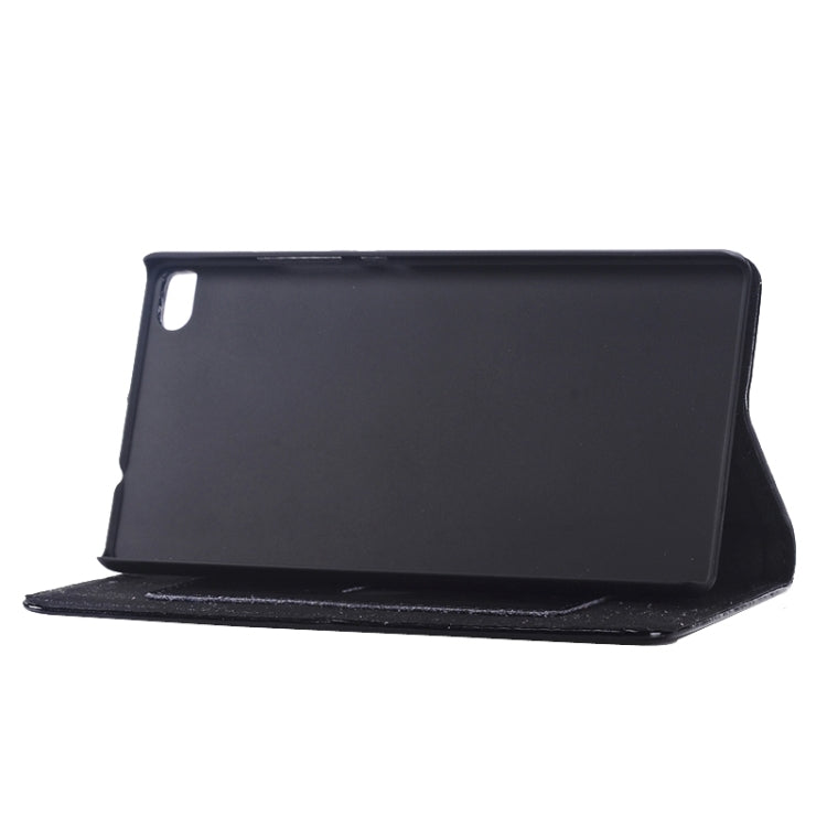 Crazy Horse Texture Genuine Leather Case with Holder & Card Slot for Huawei P8