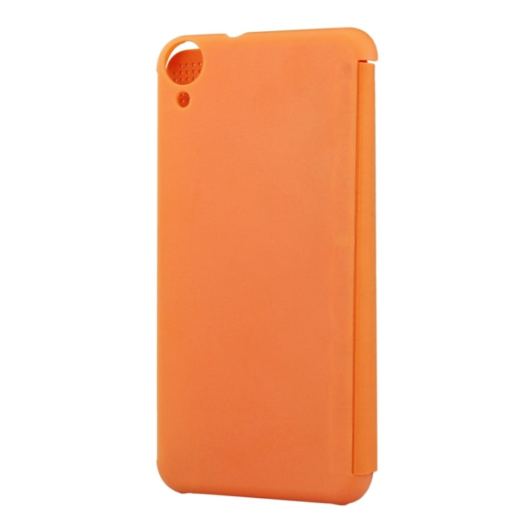 For HTC Desire 820 Smart Flip Dot View Leather Case with Sleep and Wake-up Function