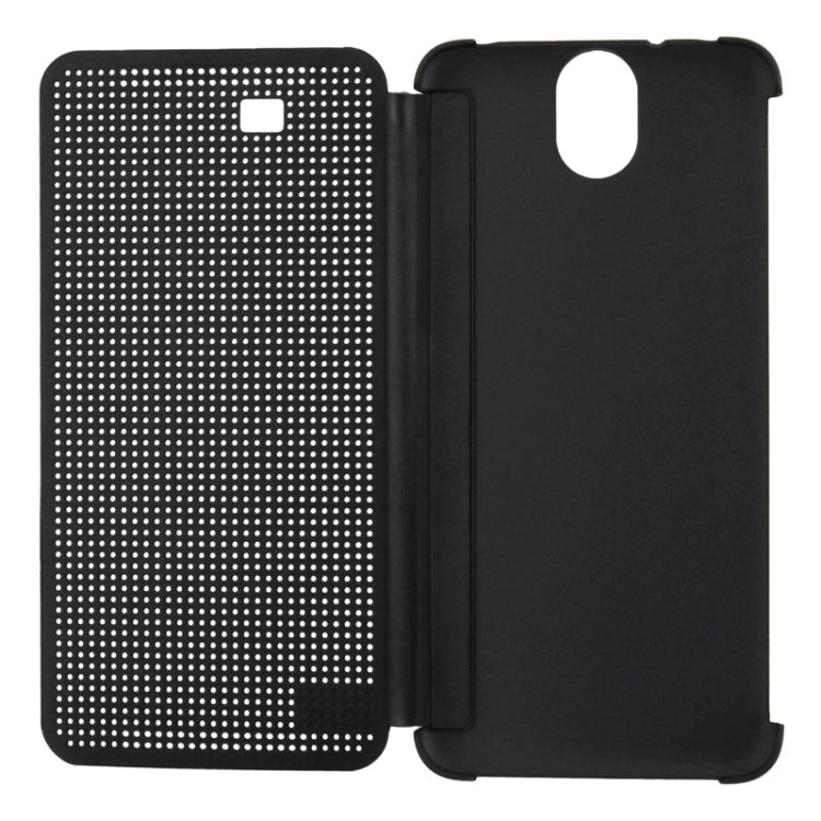 For HTC One E9+ Smart Flip Dot View Case with Sleep and Wake-up Function