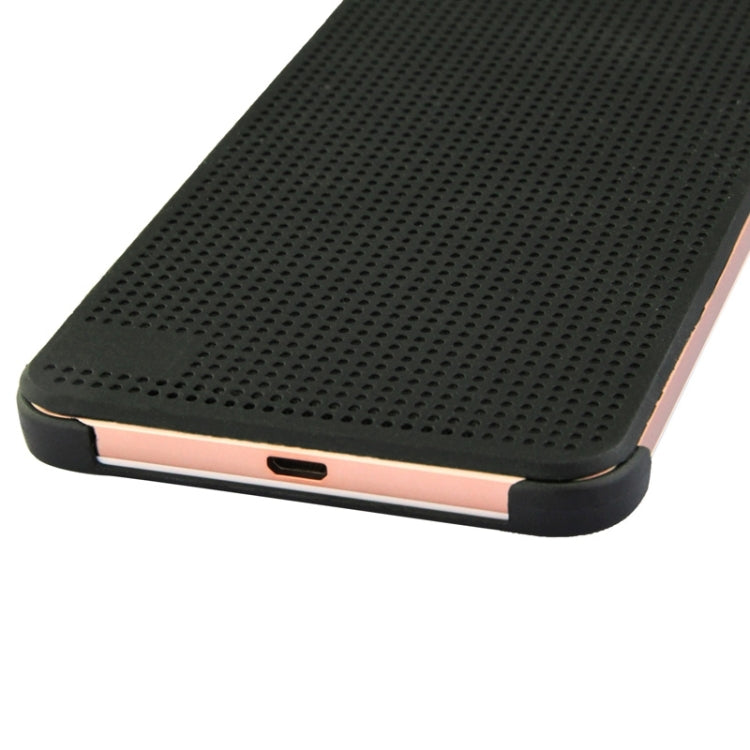 For HTC One E9+ Smart Flip Dot View Case with Sleep and Wake-up Function